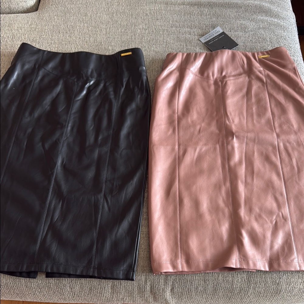 Black and Pink Women's Skirt Set